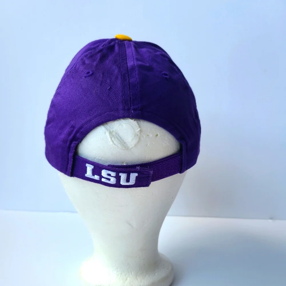 Youth Purple LSU Tigers Precurved snapback hat